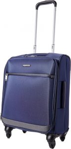 Mejor Maleta de cabina Blanda Amazon-Basics-Maleta-blanda-con-ruedas-giratorias